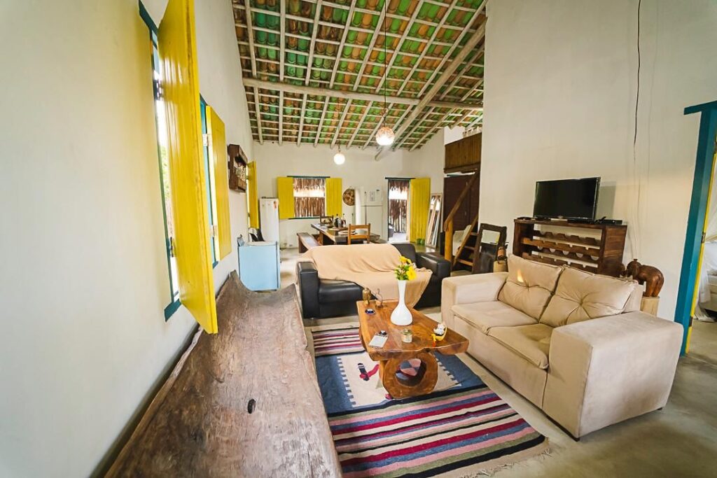 sala de estar -Casa Caraíva vibes